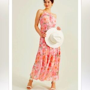 Altar’d State Floral Tiered Maxi Dress | Size M | Boho Summer Style